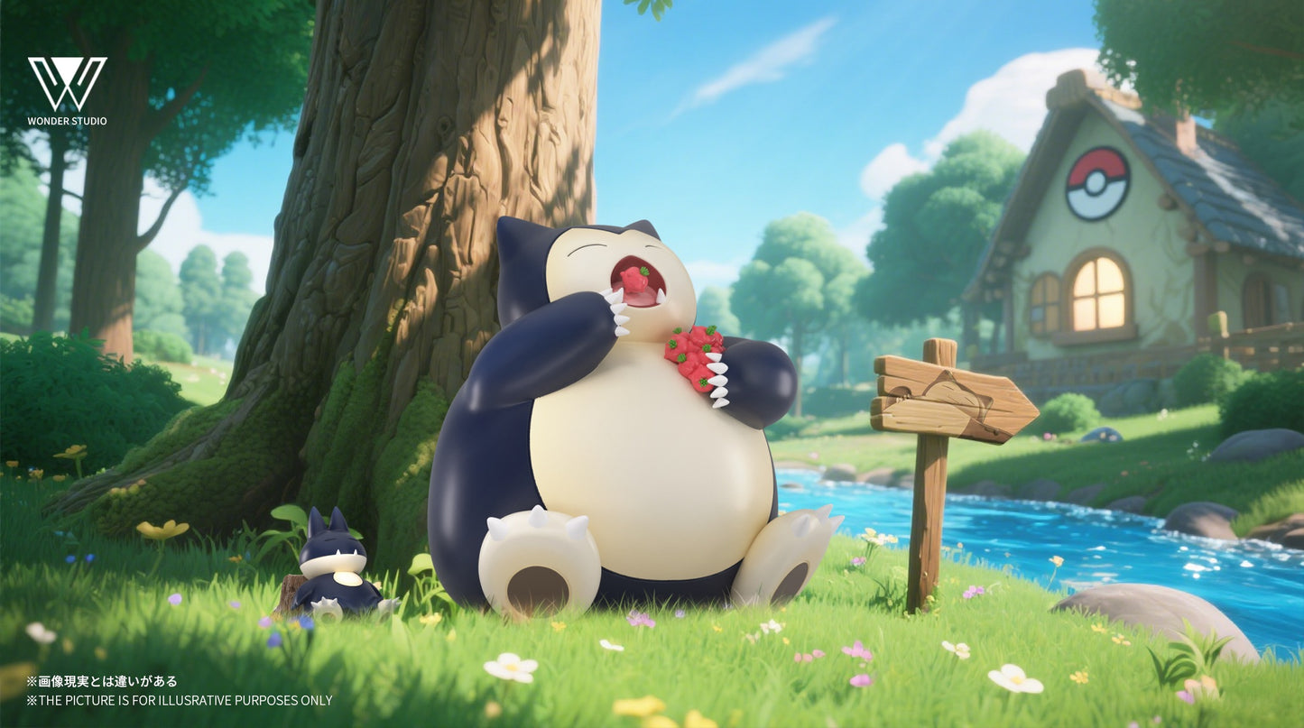 [PREORDER] 1/20 Scale World Figure [WONDER] - Snorlax & Munchlax