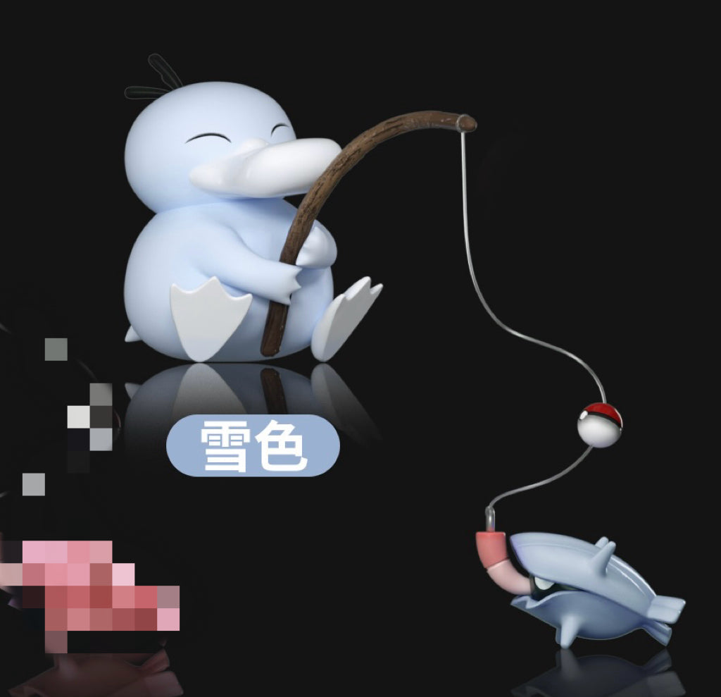[IN STOCK] 1/20 Scale World Figure [WONDER] - Psyduck & Golduck