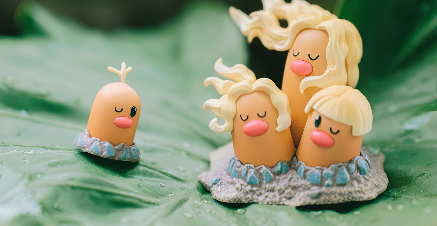 [PREORDER] 1/20 Scale World Figure [POWER] - Alolan Diglett & Dugtrio