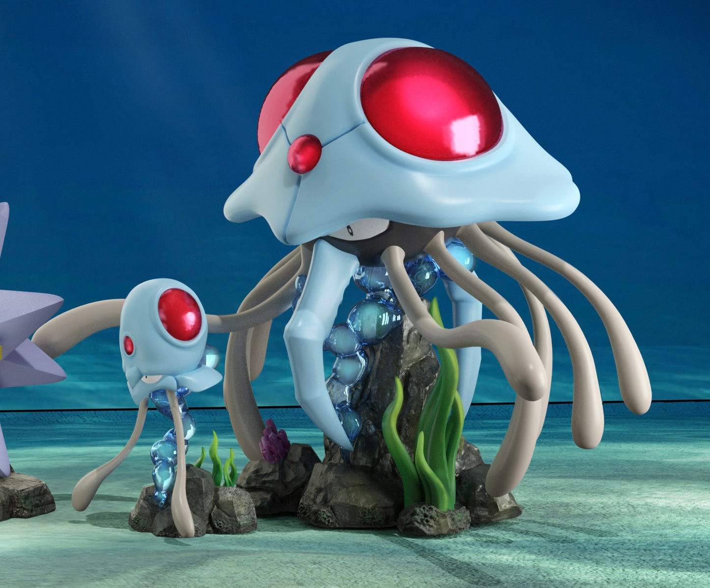 [PREORDER CLOSED] 1/20 Scale World Figure [VS] - Horsea & Seadra & Kingdra & Tentacool & Tentacruel & Staryu & Starmie