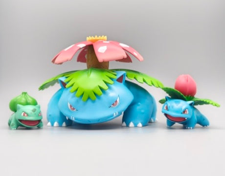 [IN STOCK] 1/20 Scale World Figure [POKEDEX MOMENT] - Bulbasaur & Ivysaur & Venusaur