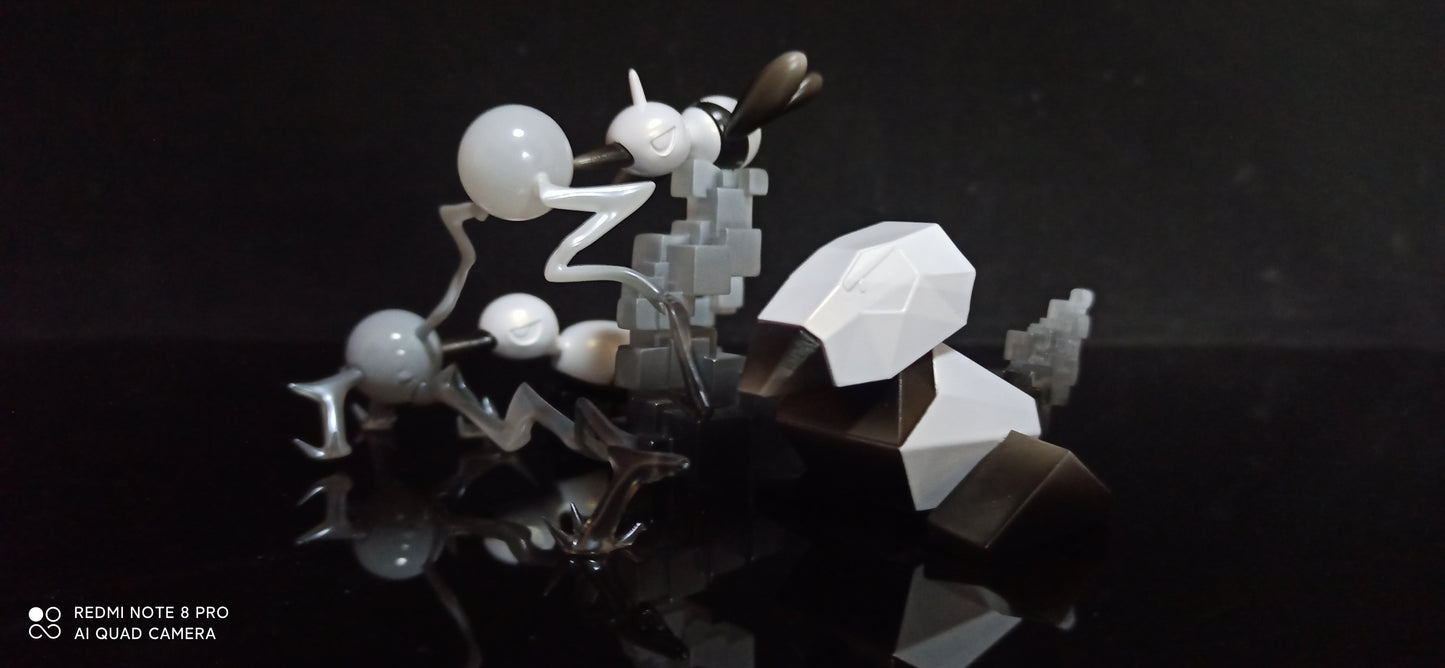 [IN STOCK] 1/20 Scale World Figure [LM] - Porygon & Porygon2 & Porygon-Z