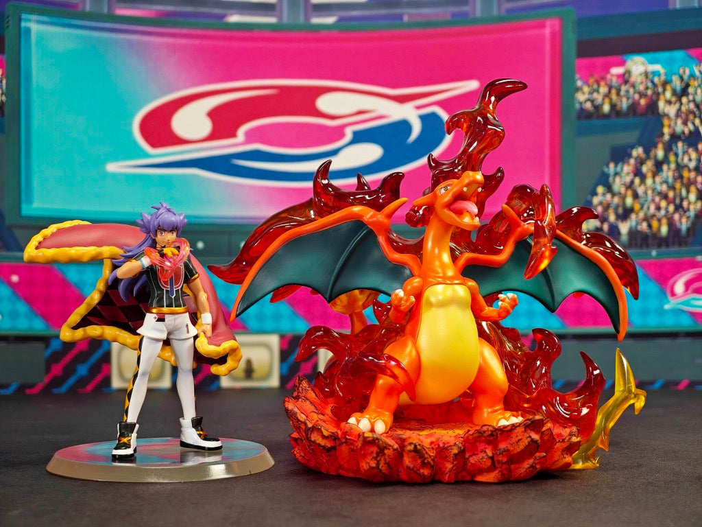 [IN STOCK] 1/20 Scale World Figure [LUCKY WINGS] - Leon & Charizard