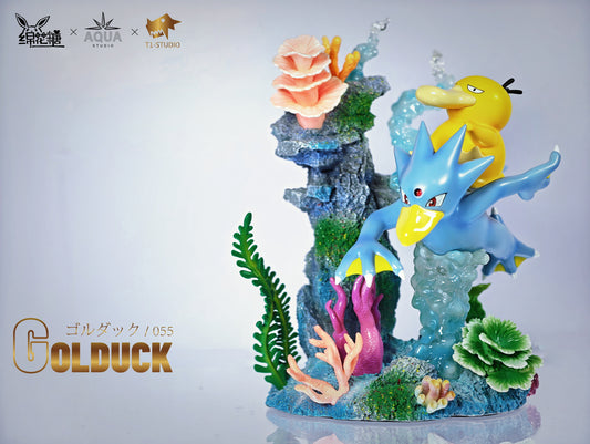 [IN STOCK] 1/20 Scale World Figure [T1] - Psyduck & Golduck