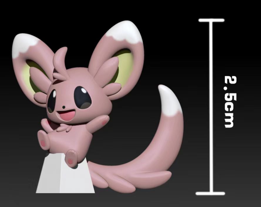 [PREORDER] 1/20 Scale World Figure [BM] - Minccino & Cinccino