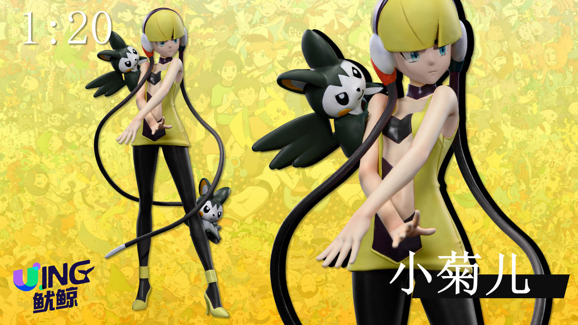 [PREORDER] 1/20 Scale World Figure [UING] - Elesa & Emolga