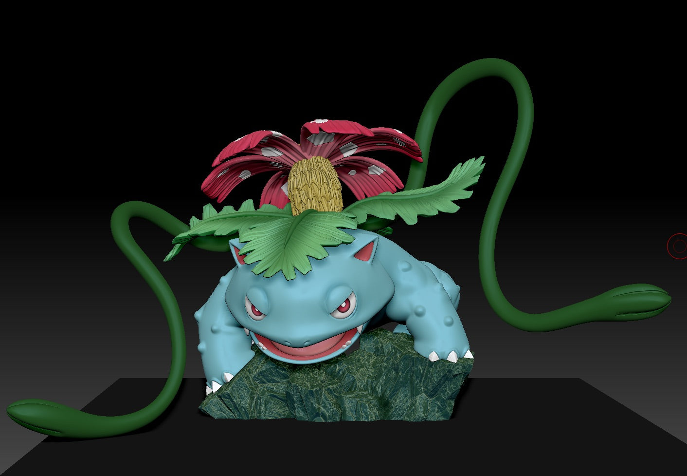 [PREORDER] 1/20 Scale World Figure [LV100 Club] - Red (Adventures) & Venusaur