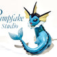 [IN STOCK] 1/20 Scale World Figure [PUMPFAKE] - Vaporeon