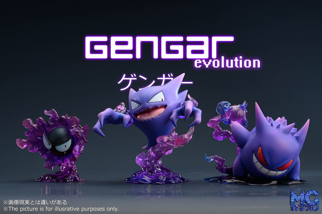 [PREORDER] 1/20 Scale World Figure [MG] - Gastly & Haunter & Gengar