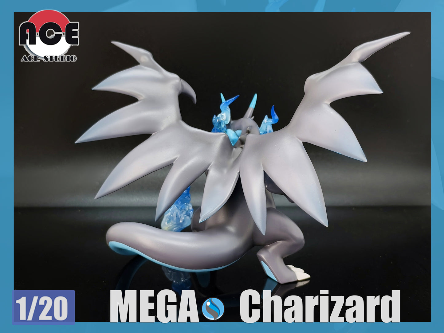 [PREORDER CLOSED] 1/20 Scale World Figure [ACE] - Mega Charizard X&Y