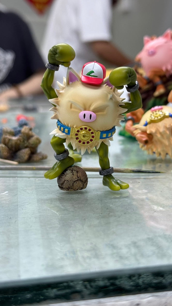 [PREORDER] 1/20 Scale World Figure [DM VIP] - Mankey & Primeape