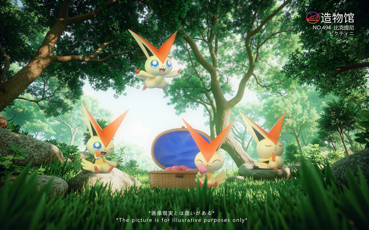 [PREORDER] 1/20 Scale World Figure [ZWG] - Victini
