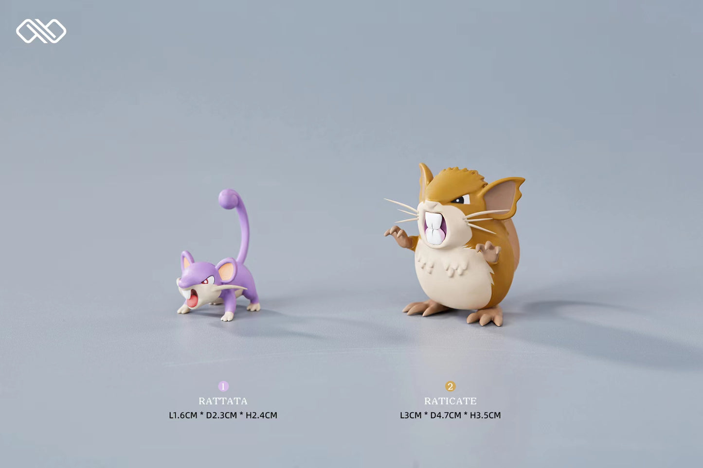 [PREORDER] 1/20 Scale World Figure [INFINITE] - Rattata & Raticate & Spearow & Fearow