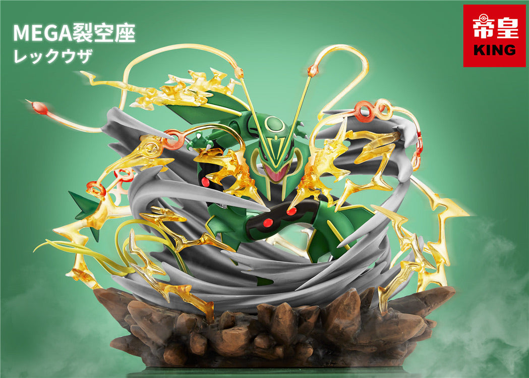 Mega rayquaza best sale action figure