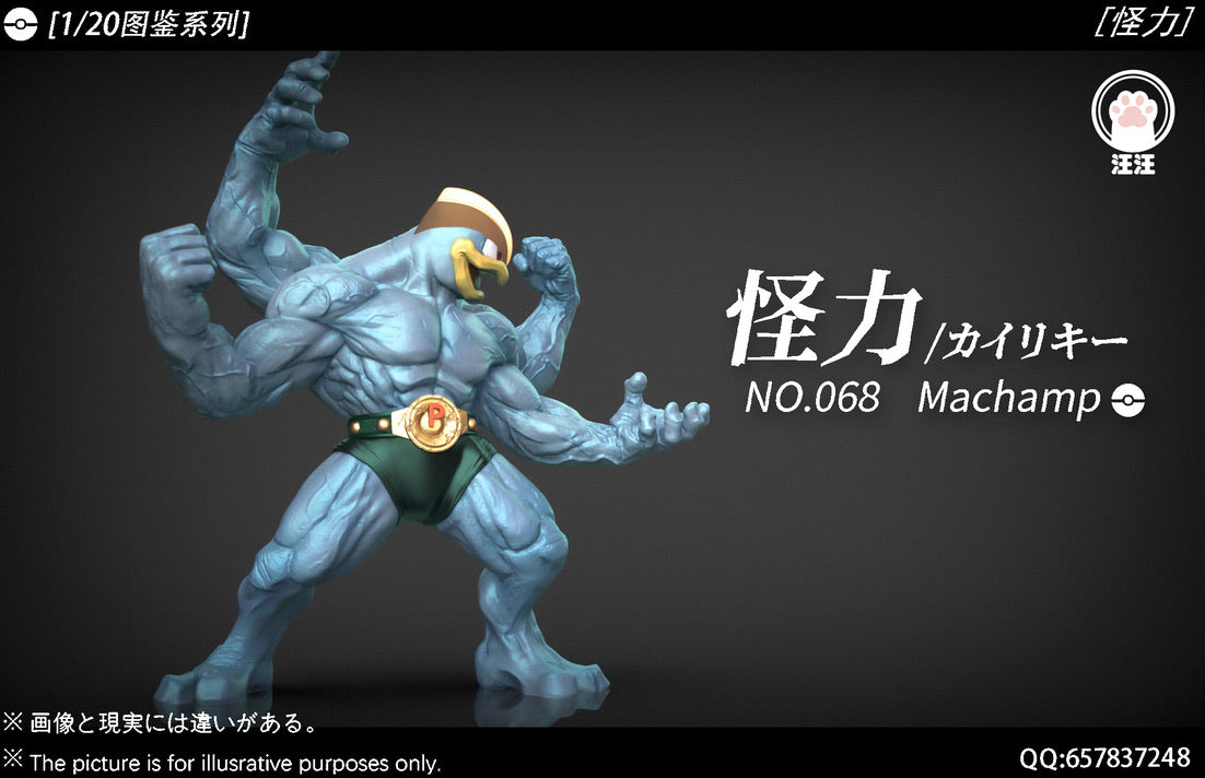 [PREORDER] 1/20 Scale World Figure [WW] - Machamp