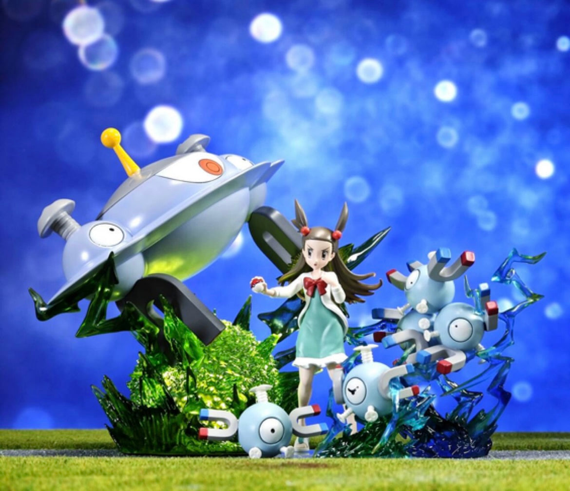 [IN STOCK] 1/20 Scale World Figure [PALLET TOWN] - Magnemite & Magneton & Magnezone