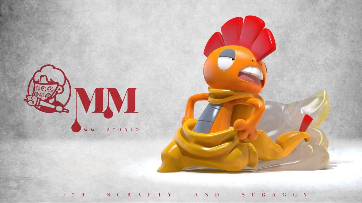 [PREORDER] 1/20 Scale World Figure [MM] - Scraggy & Scrafty