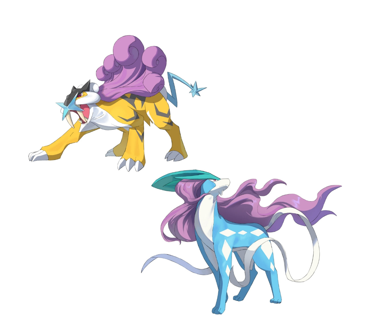 [PREORDER] 1/20 Scale World Figure [DZJ] - Suicune & Raikou & Entei