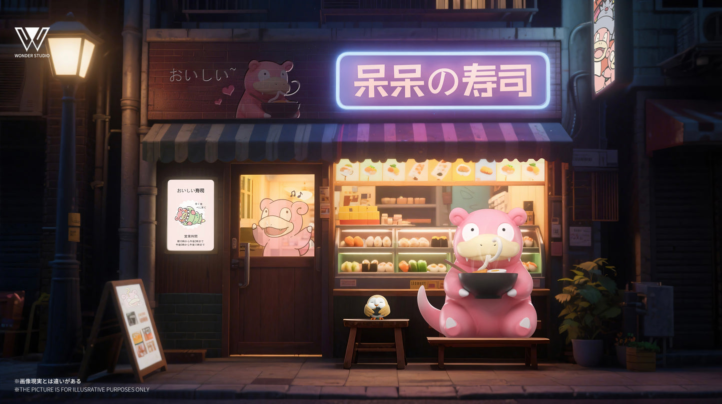 [PREORDER] 1/20 Scale World Figure [WONDER] - Slowpoke & Slowbro & Slowking