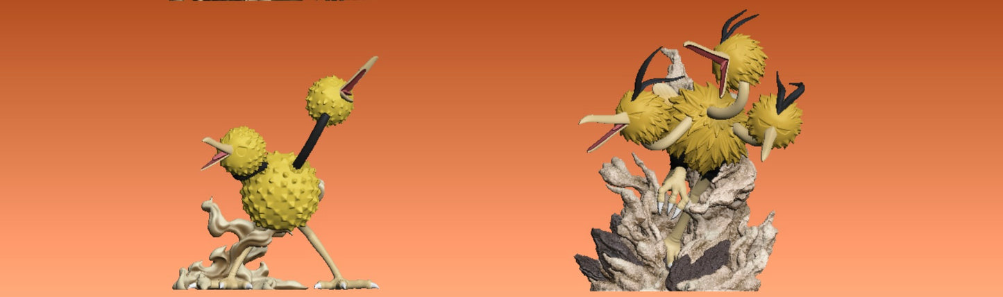 [PREORDER] 1/20 Scale World Figure [WU] - Doduo & Dodrio