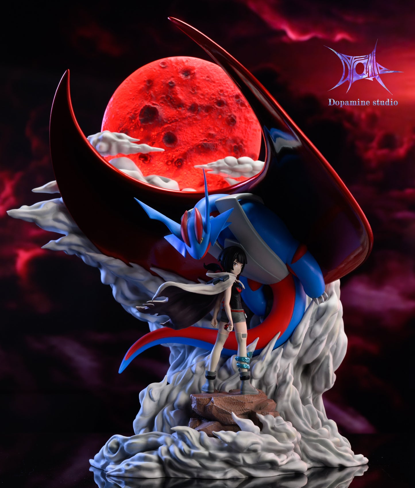 [PREORDER] 1/20 Scale World Figure [DOPAMINE] - Mega Salamence & Zinnia