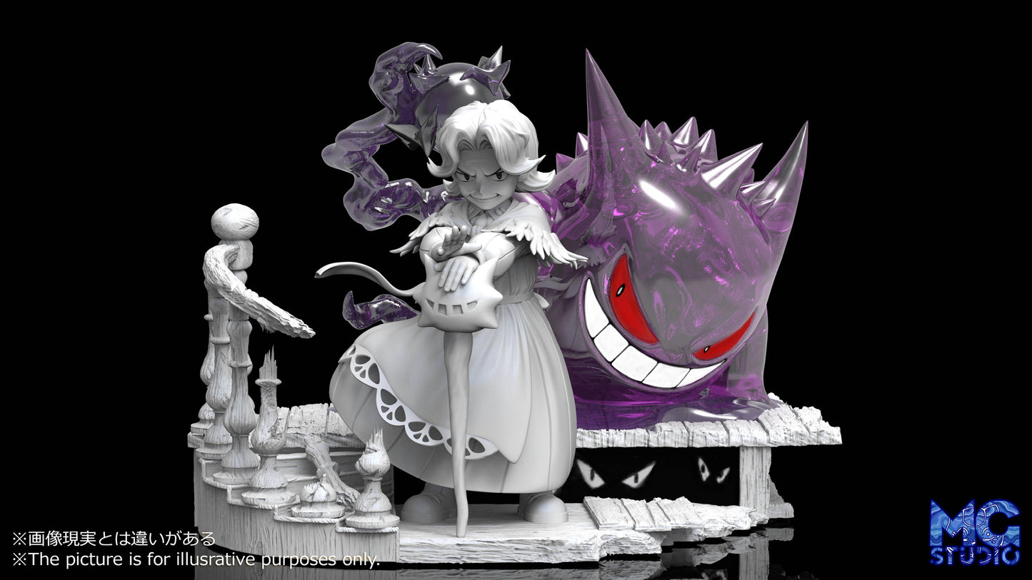 [PREORDER] 1/20 Scale World Figure [MG] - Gastly & Haunter & Gengar