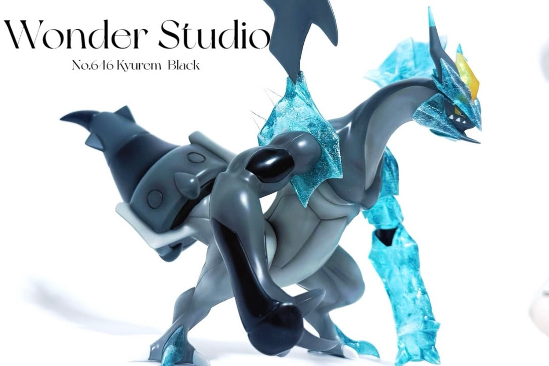 [IN STOCK] 1/20 Scale World Figure [WONDER] - Black Kyurem & White Kyurem