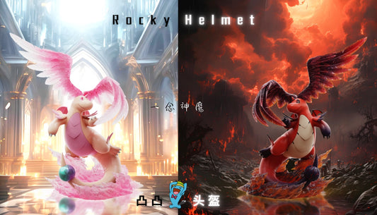 [PREORDER] 1/20 Scale World Figure [ROCKY HELMET] - Mega Dragonite (Special)