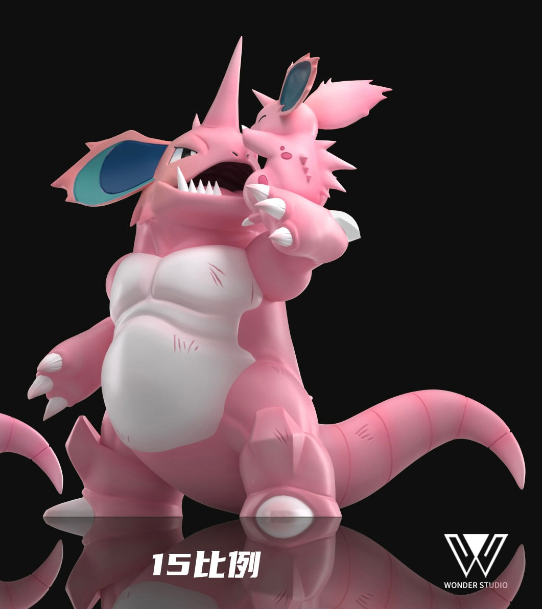 [PREORDER] 1/20 Scale World Figure [WONDER] - Nidoran♂ & Nidorino & Nidoking