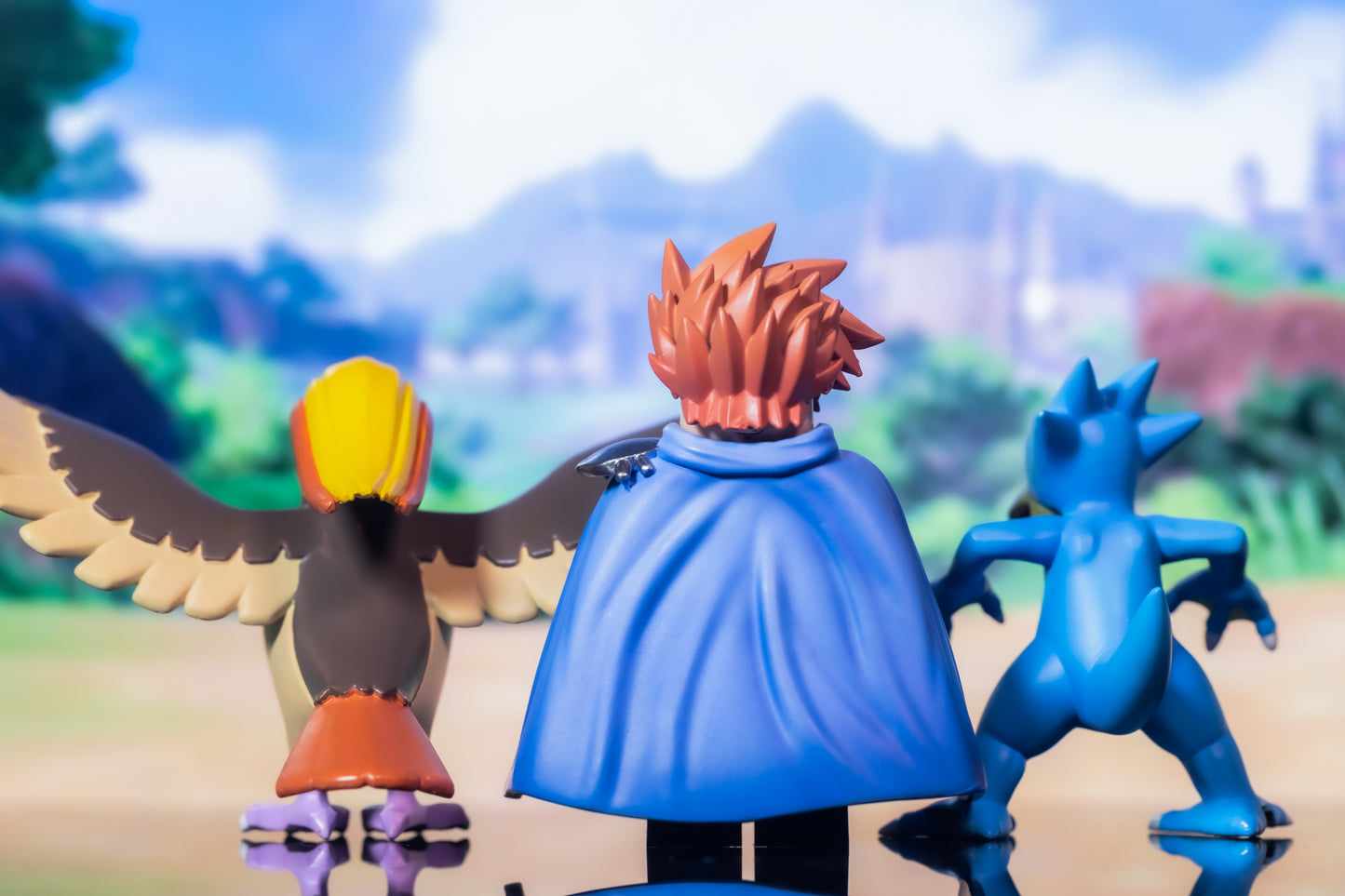 [IN STOCK] Pokémon Minifigure [Liberty Brick] - Gary & Pidgeot & Golduck