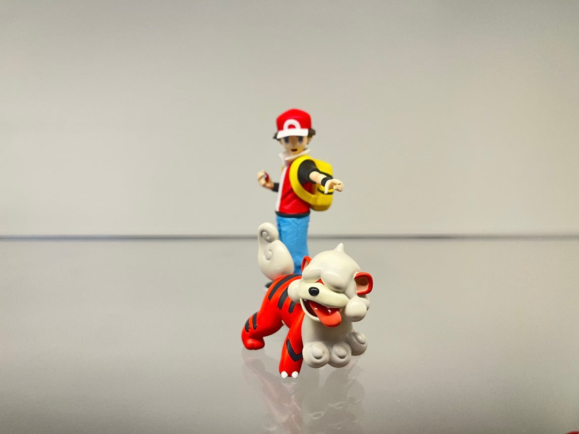 [IN STOCK] 1/20 Scale World Figure [YH] - Hisuian Growlithe & Arcanine