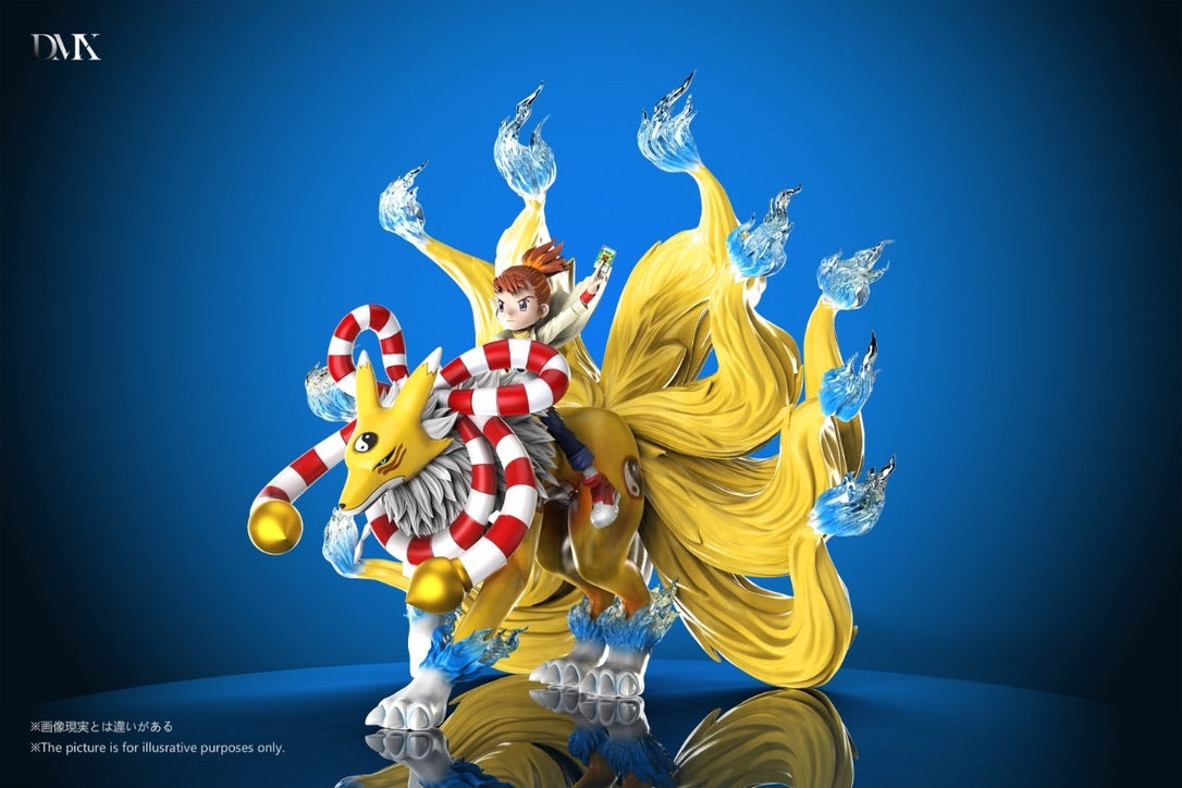 [PREORDER] Digimon Figure [DMX] - Makino Ruki & Kyubimon & Renamon