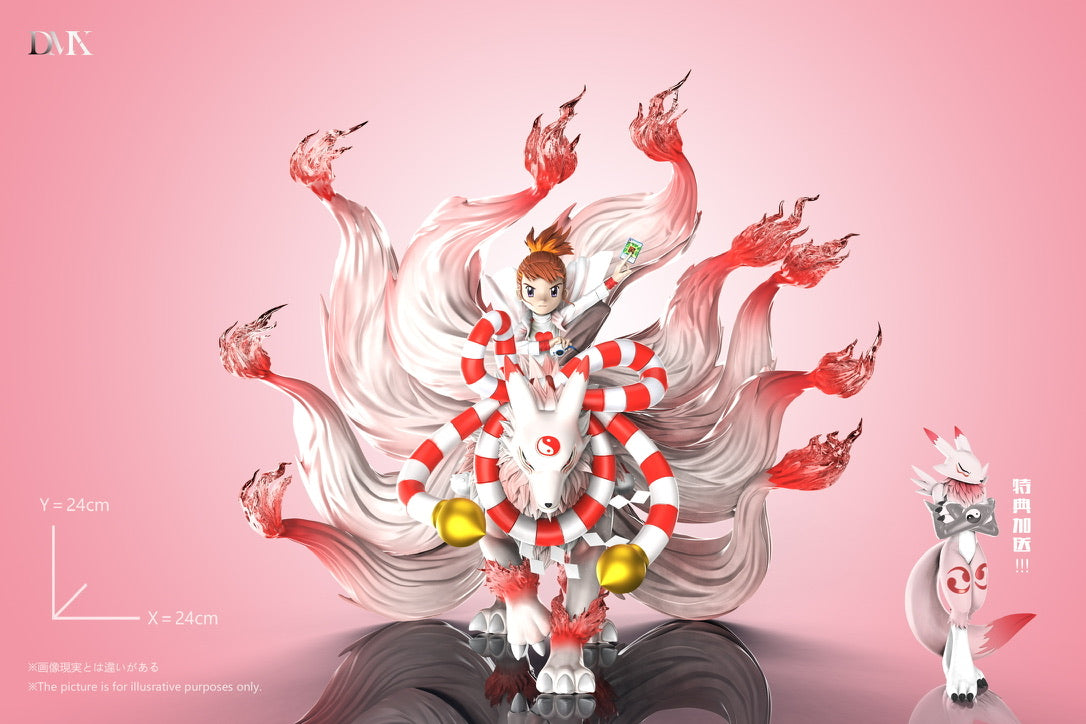 [PREORDER] Digimon Figure [DMX] - Makino Ruki & Kyubimon & Renamon