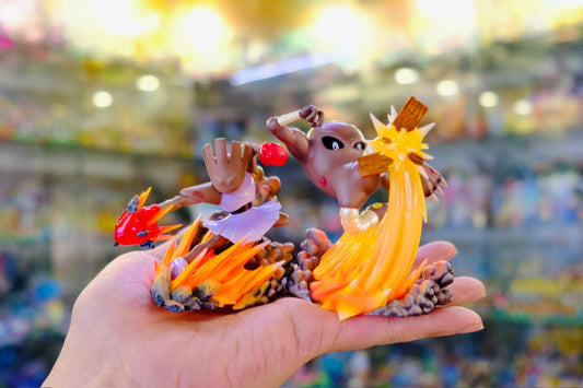 [PREORDER] 1/20 Scale World Figure [BOOM] - Hitmonlee & Hitmonchan