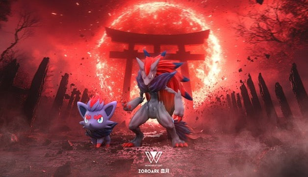 [REMAINING BALANCE] 1/20 Scale World Figure [WONDER] - Zorua & Zoroark