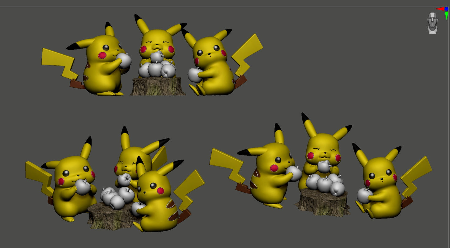[PREORDER] 1/20 Scale World Figure [MOON STONE] - Pikachu