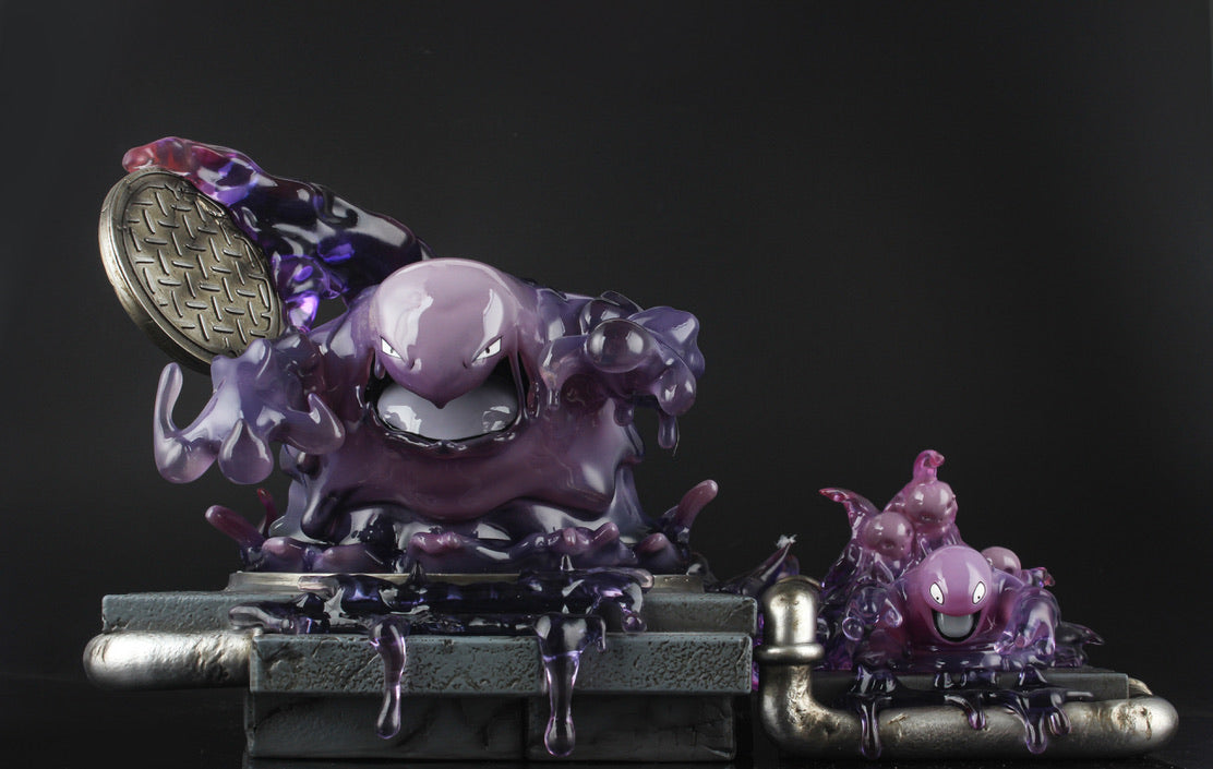 [IN STOCK] 1/20 Scale World Figure [WONDER] - Grimer & Muk & Koffing & Weezing