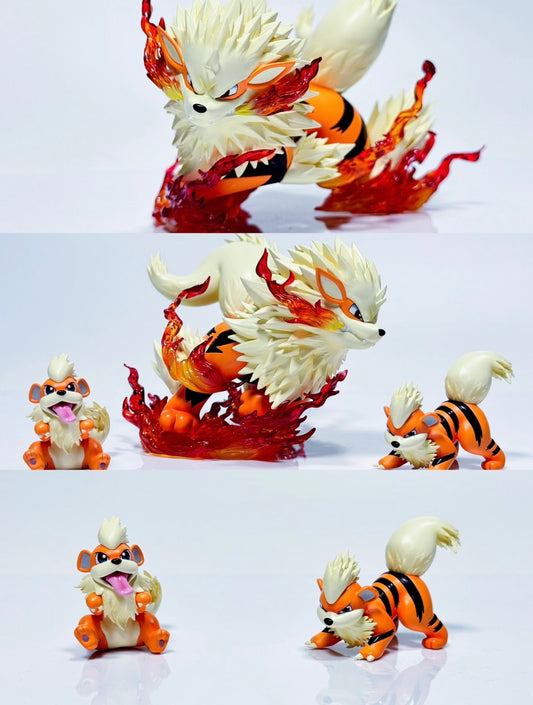 [IN STOCK] 1/20 Scale World Figure [PALLET TOWN] - Growlithe & Arcanine
