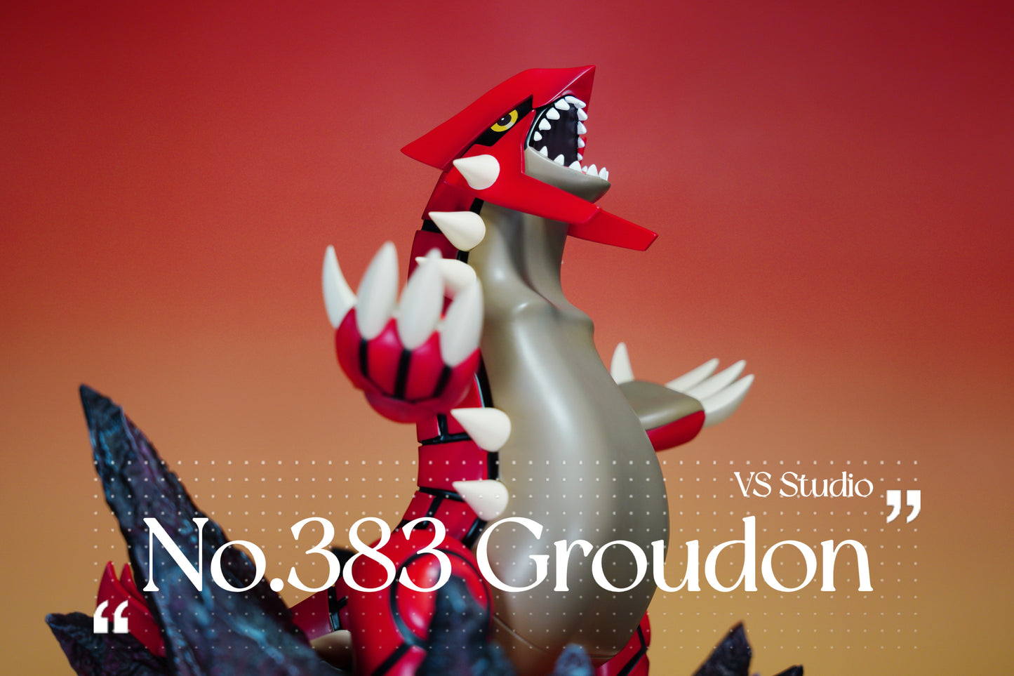 [IN STOCK] 1/20 Scale World Figure [VS] - Groudon
