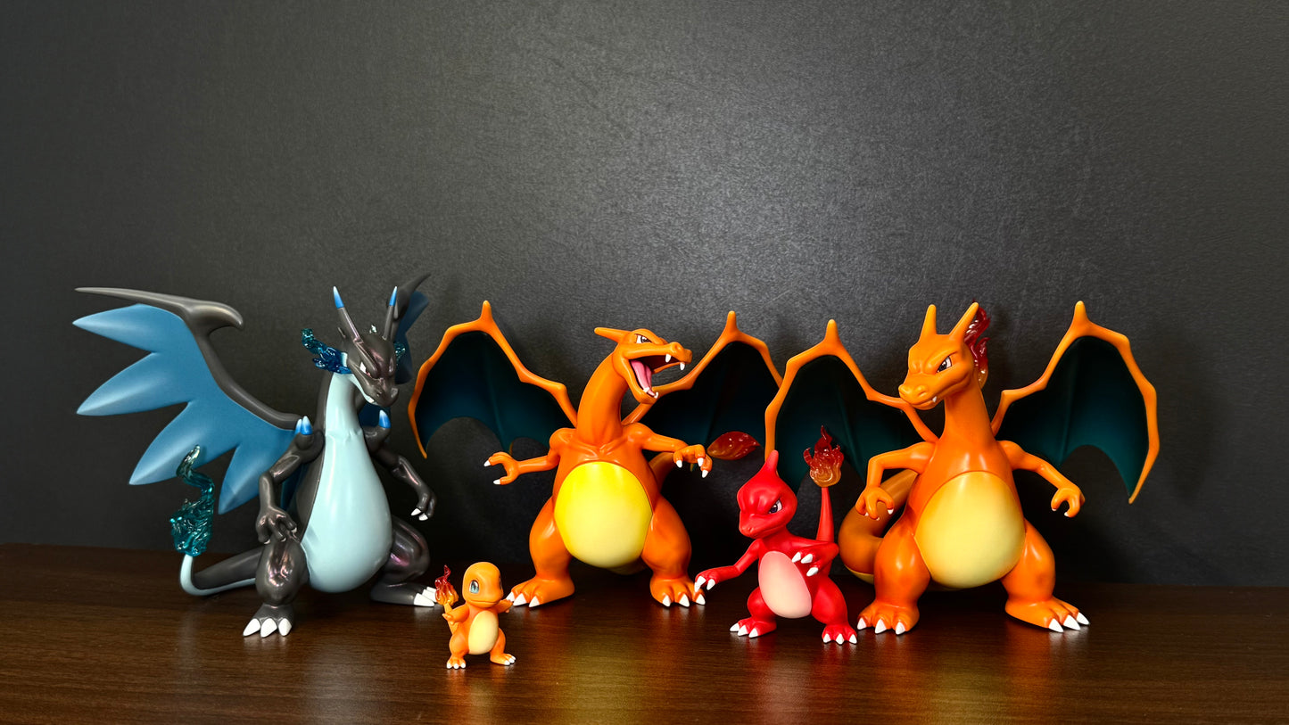 [IN STOCK] 1/20 Scale World Figure [LIMOUSINE] - Charmander & Charmeleon & Charizard