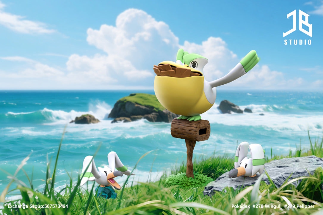 [PREORDER] 1/20 Scale World Figure [JB] - Wingull & Pelipper