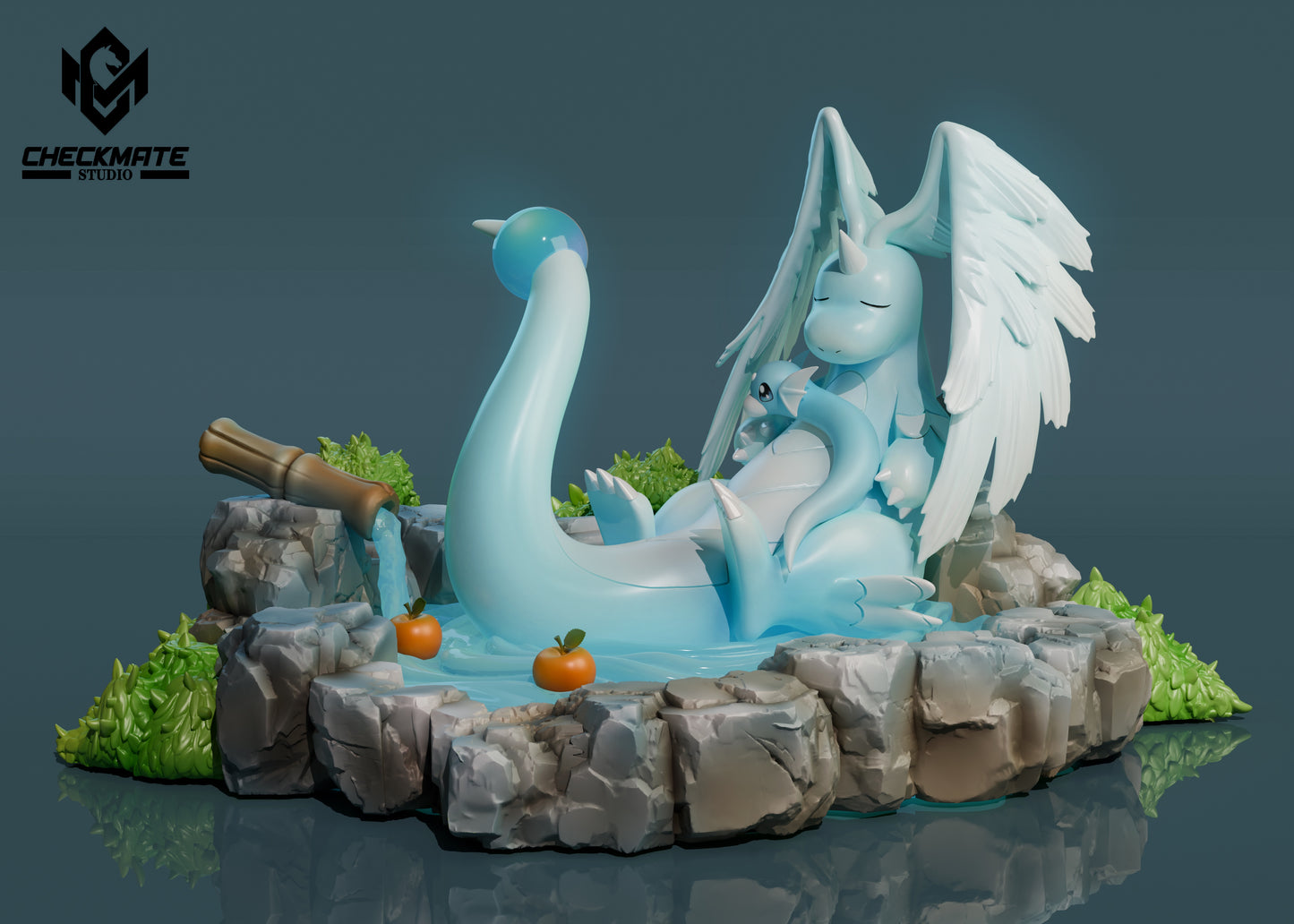 [PREORDER] 1/20 Scale World Figure [CHECKMATE] - Mega Dragonite