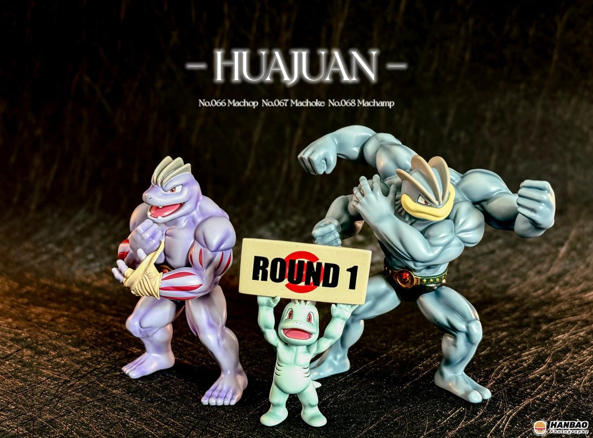 [IN STOCK] 1/20 Scale World Figure [HJ] - Machop & Machoke & Machamp