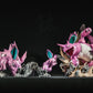 [IN STOCK] 1/20 Scale World Figure [SUN] - Nidorina & Nidorino & Nidoking