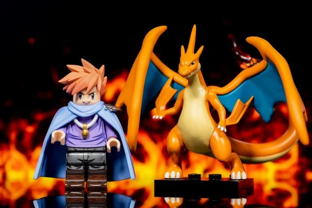 [IN STOCK] Pokémon Minifigure [MINIFIGS FACTORY] - Charizard & Mega Charizard Y