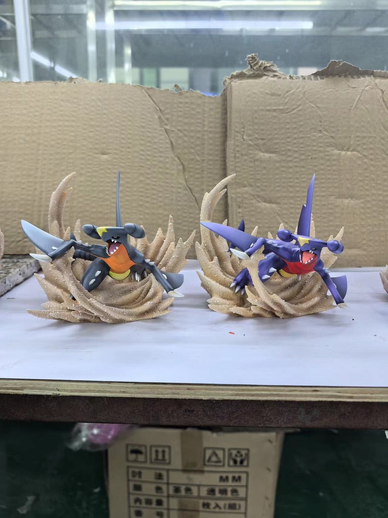 [PREORDER CLOSED] 1/20 Scale World Figure [Golden City] - Gible & Gabite & Garchomp