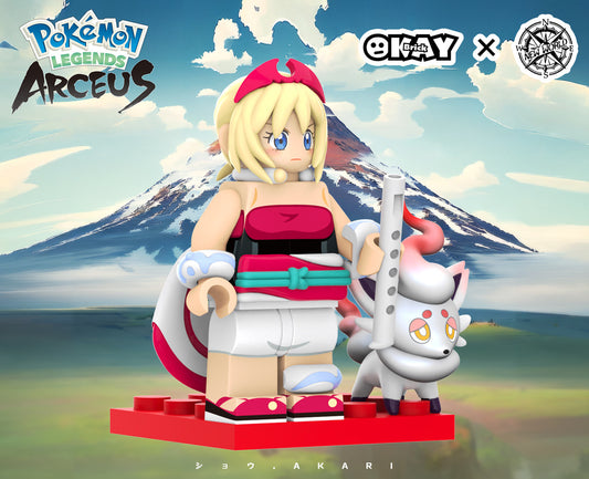 [PREORDER] Pokémon Minifigure [OKAY BRICK & NEW WORLD] - Irida & Zorua