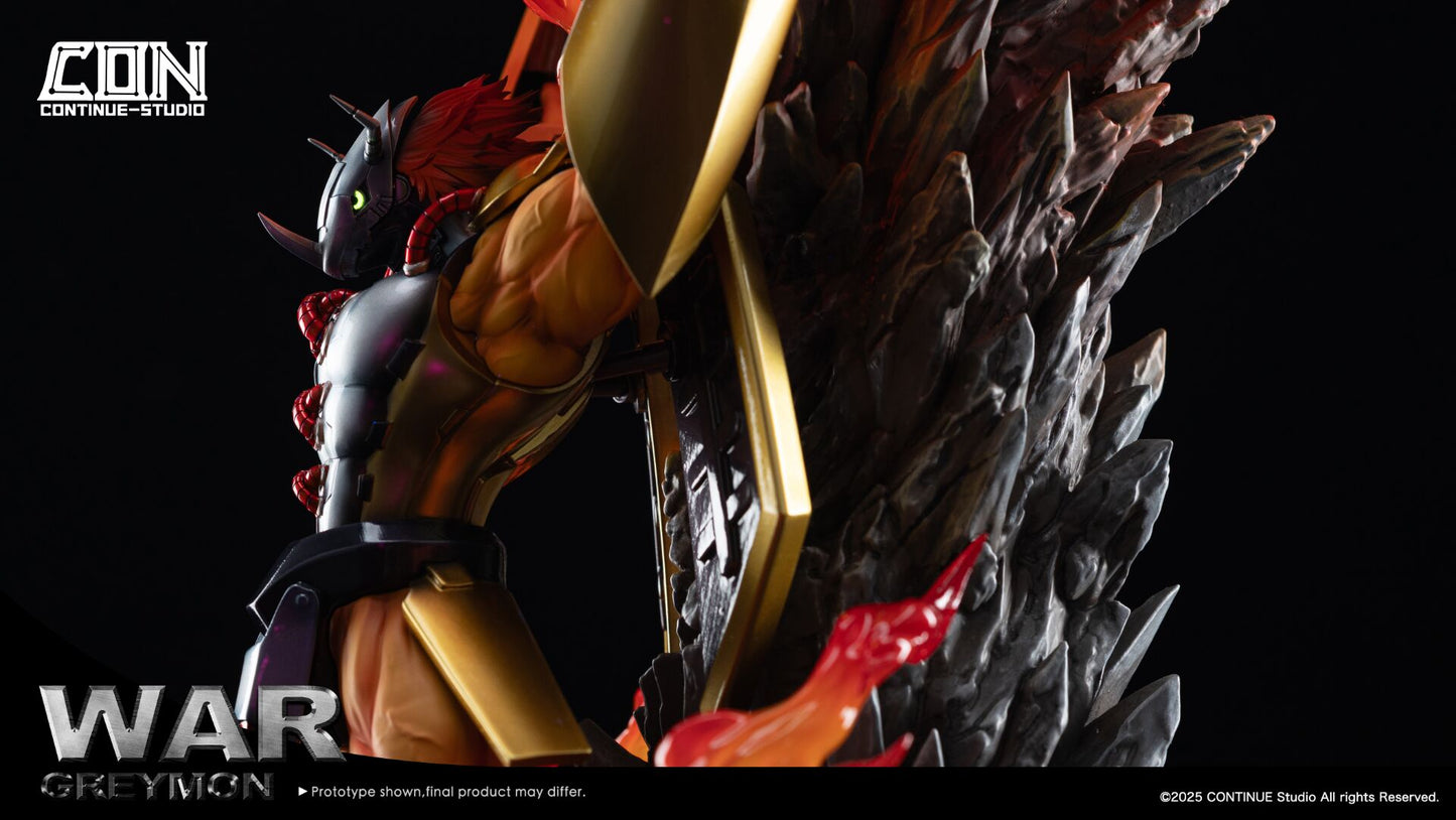 [PREORDER] Digimon Figure [CONTINUE] - War Greymon