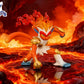 [PREORDER] 1/20 Scale World Figure [POKEDEX MOMENT] - Chimchar & Monferno & Infernape