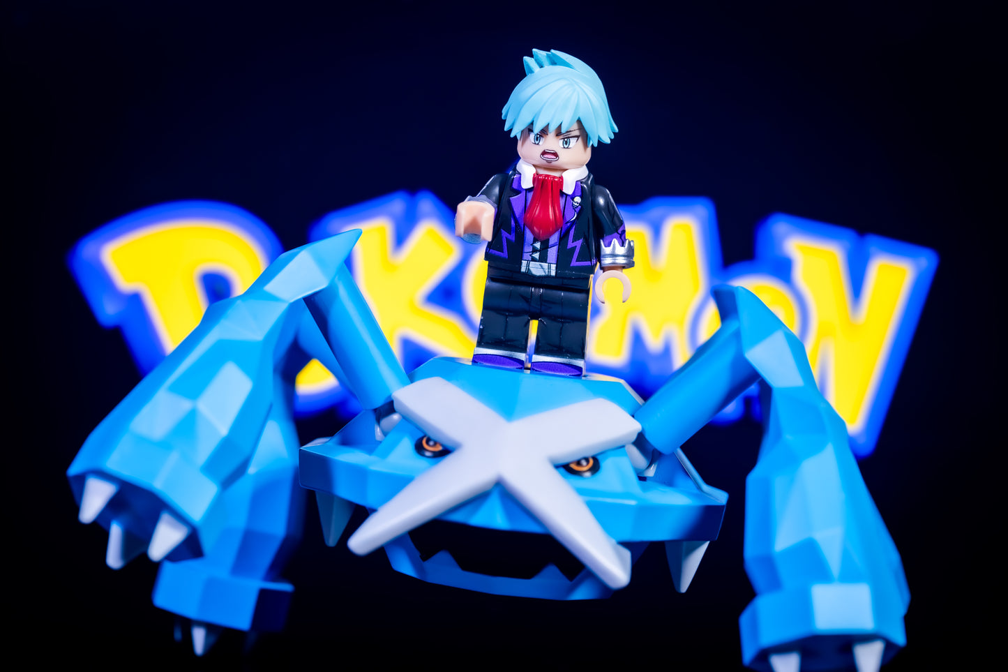 [IN STOCK] Custom Designed Minifigure [Liberty Brick] - Steven Stone & Metagross